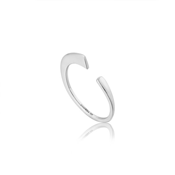 Ringe Ania Haie Dame Geometry Class in Silber R005-02H-15 - R005-02H-15